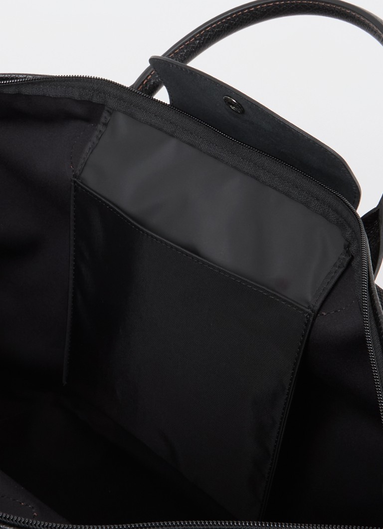 Longchamp Boxford M Wochenendtasche aus Canvas mit Lederdetails