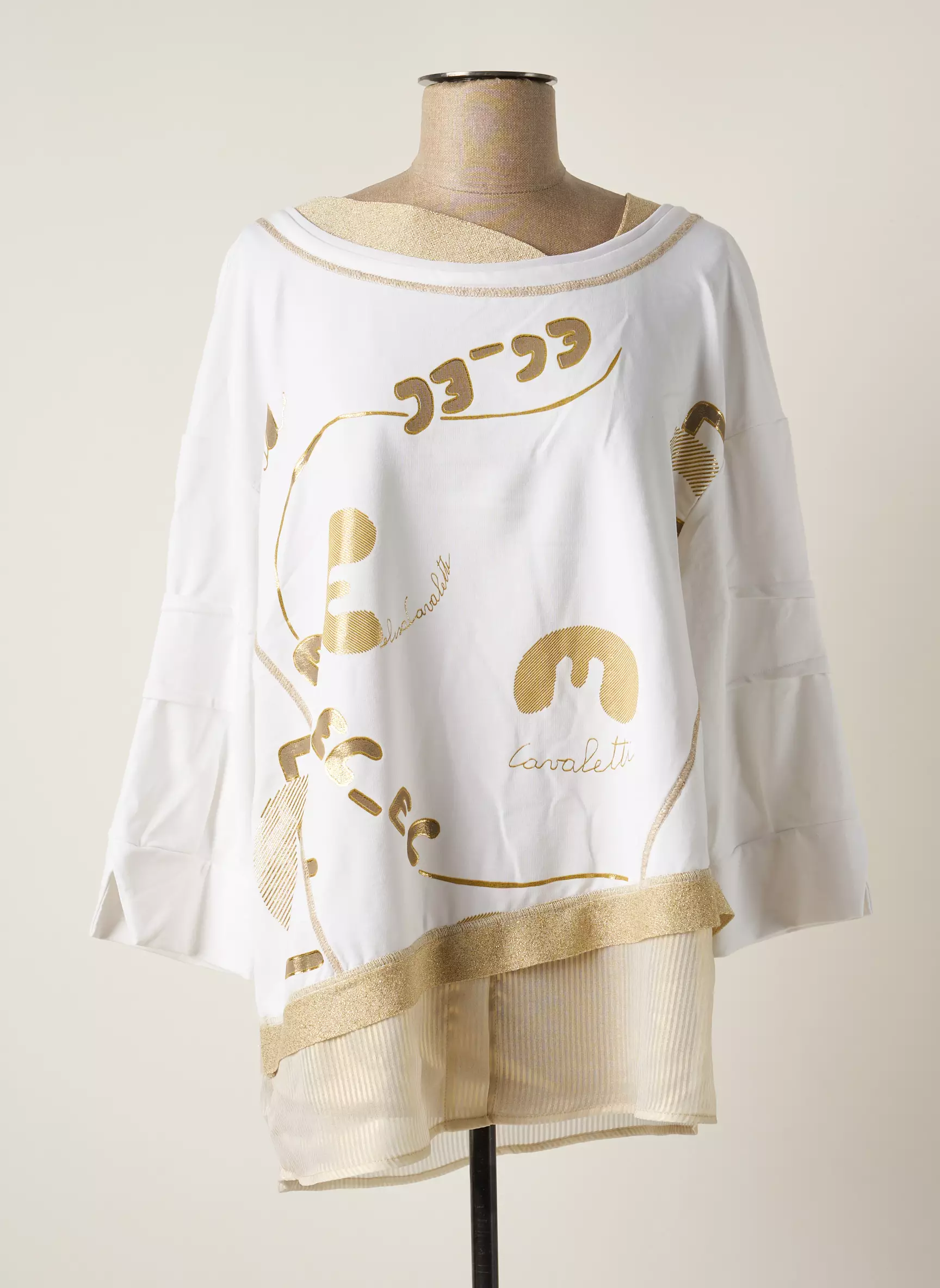 Elisa Cavaletti Sweats Femme couleur beige