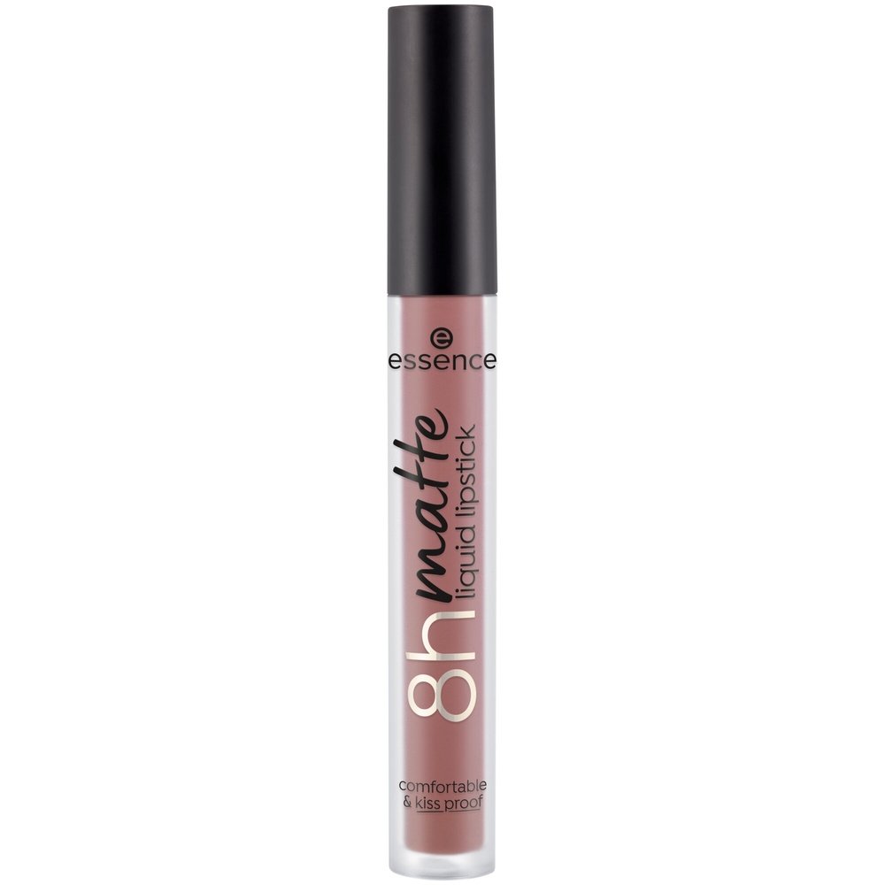 essence 8h MATTE liquid lipstick rouge à lèvresliquide 02 Silky Hazelnut Rouge à Lèvres
