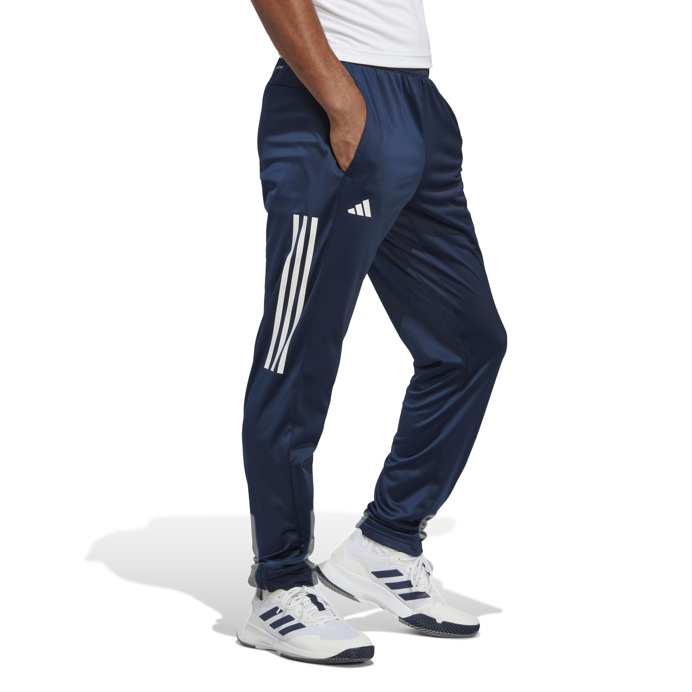 3-Stripes Knitted Trainingshose Herren - Dunkelblau