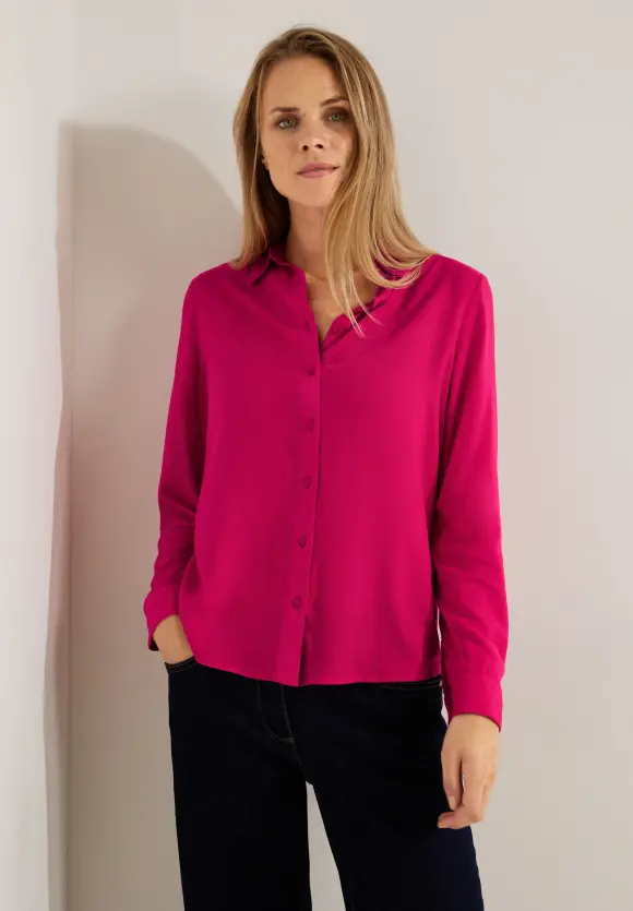 CECIL Bluse in Unifarbe