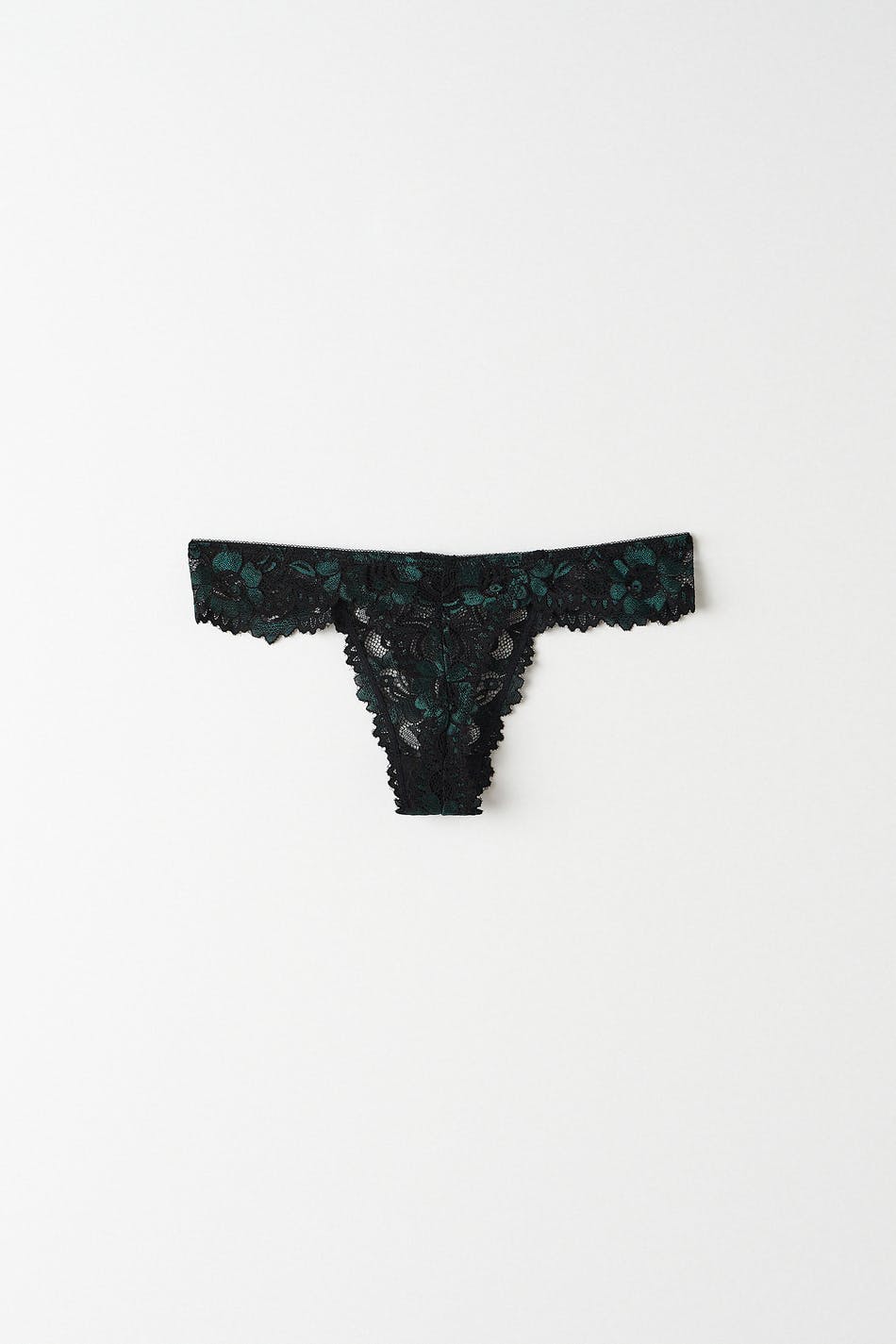 Lace thong