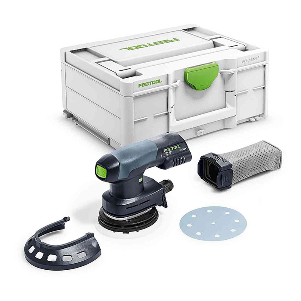 Lixadeira orbital aleatória sem escova FESTOOL 18V - Modelo 576370