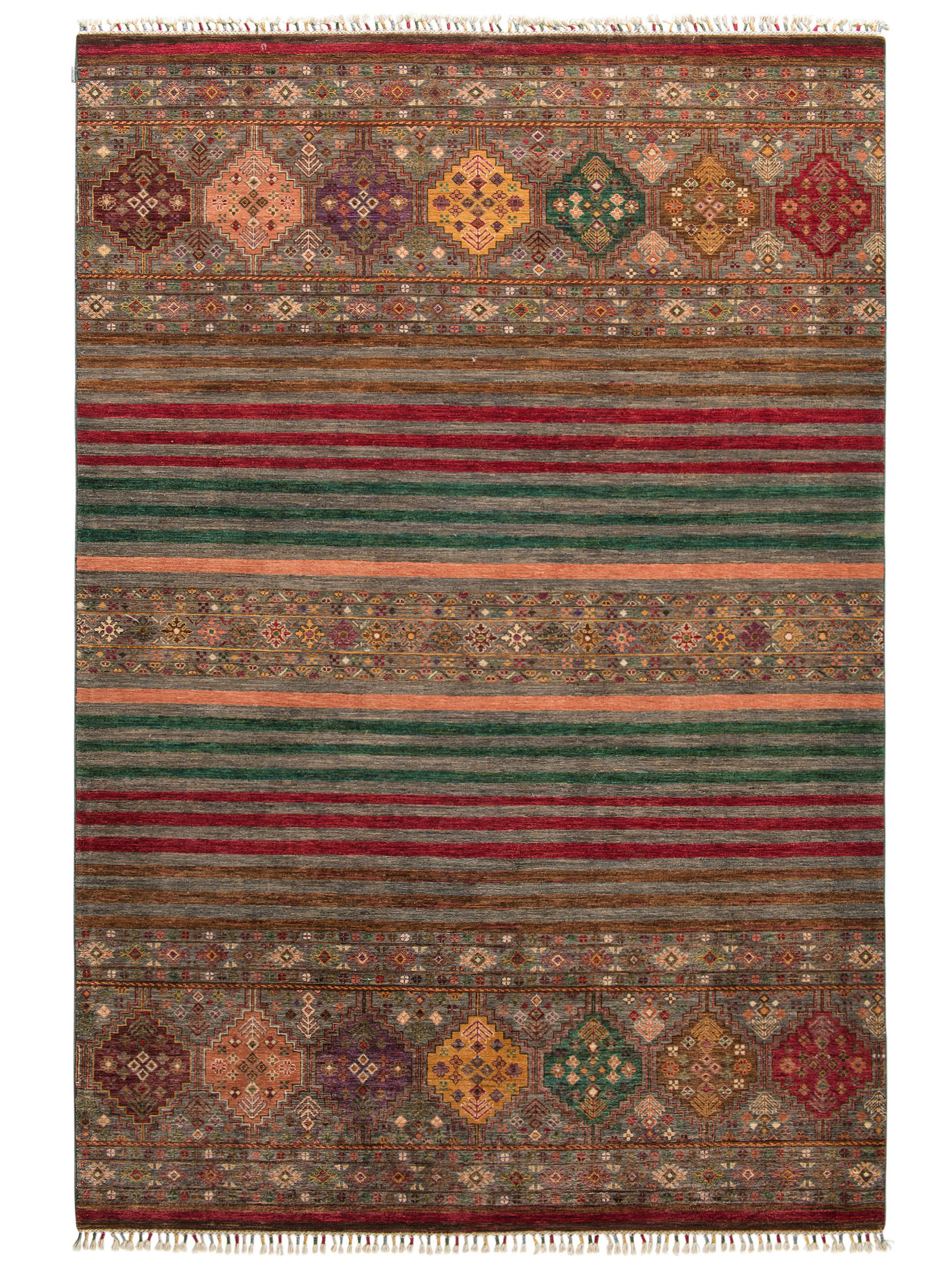 Chobi Schal ca. 206 x 302 cm, Unikat / Einzelstück
