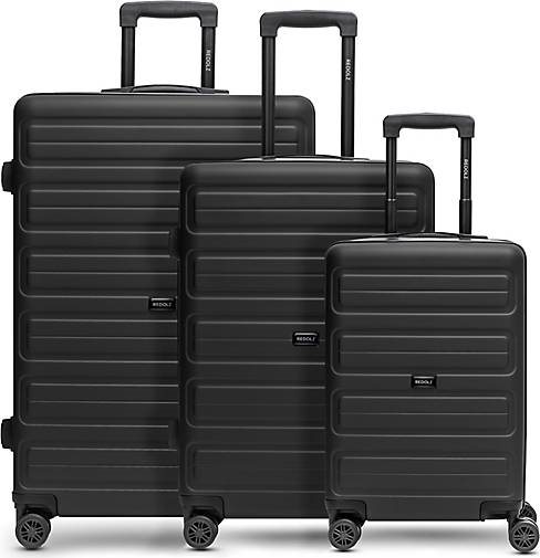 REDOLZ Essentials 08 3-SET 4 Rollen Kofferset 3-teilig
