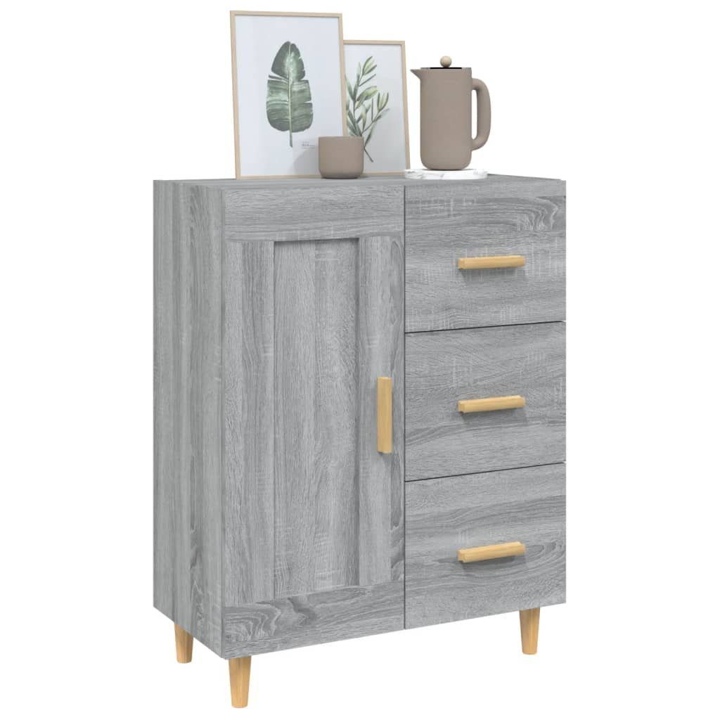 vidaXL Sideboard Sideboard Grau Sonoma 69,5x34x90 cm Holzwerkstoff (1 St)
