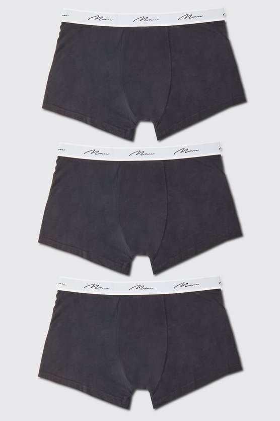 Plus 3er-Pack Man Signature Boxershorts