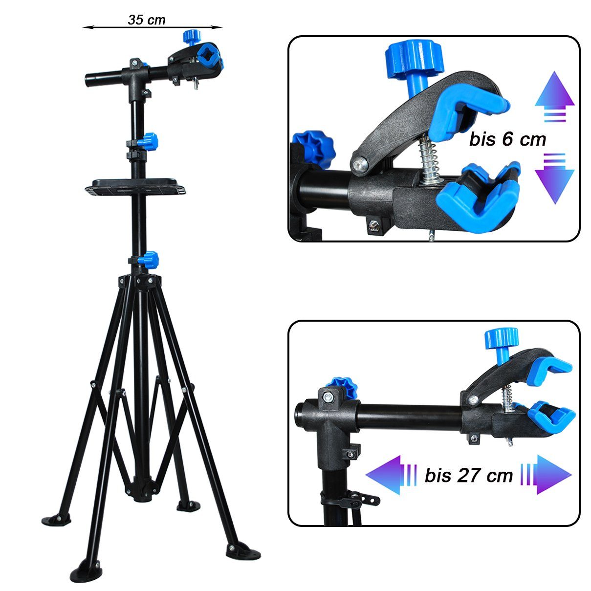 HELO24 Fahrrad-Montageständer Reparaturständer Standard