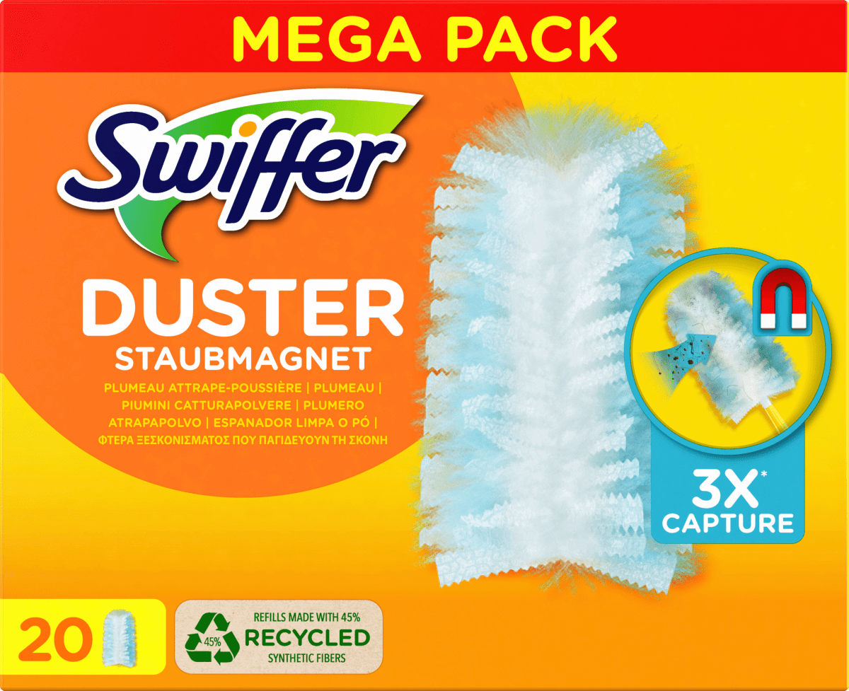 Staubwedelbezüge Staubmagnet Nachfüllpack, 20 St
