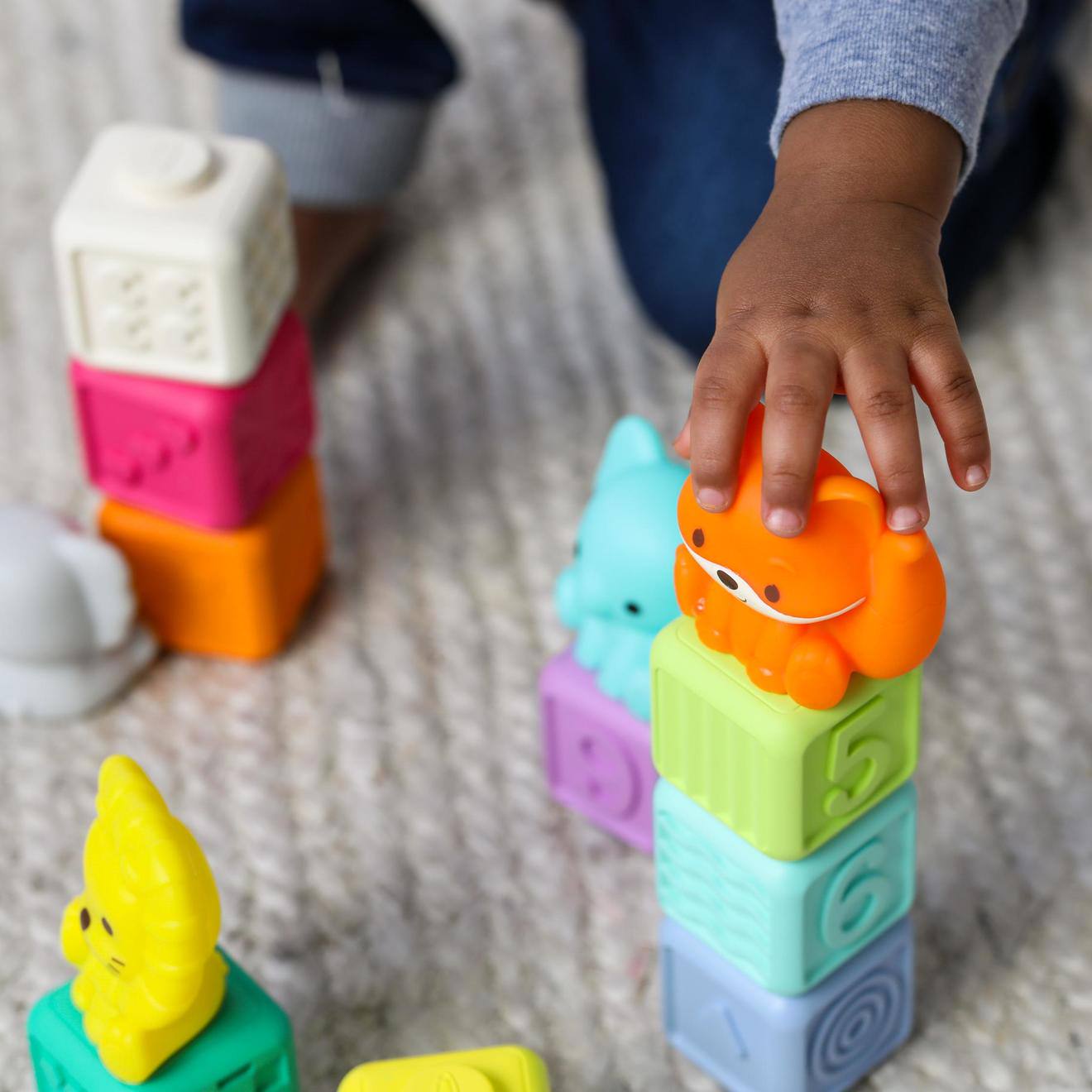 Infantino Baby Sensorik-Spielset mit 20 Teilen INFANTINO - mehrfarbig