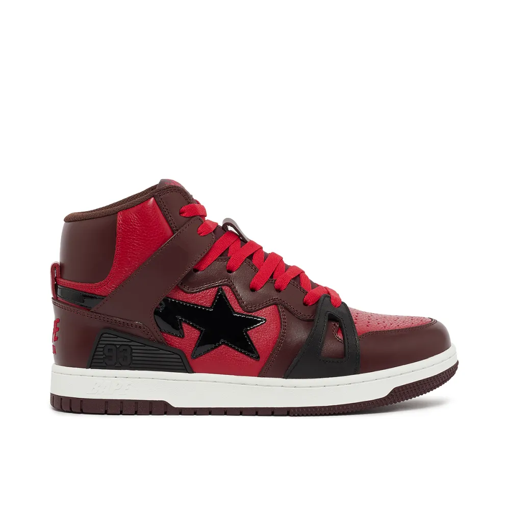 A Bathing Ape Wmns Bape Sta 93 Hi L 001FWJ302019IRED / rot