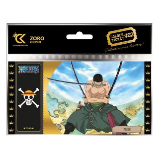 One Piece Golden Ticket: Black Edition #02 - Zorro