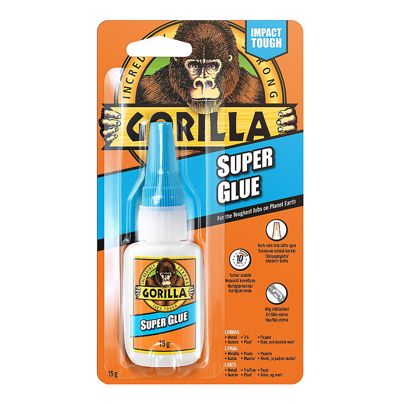 Gorilla Superlim 15 g, Gorilla