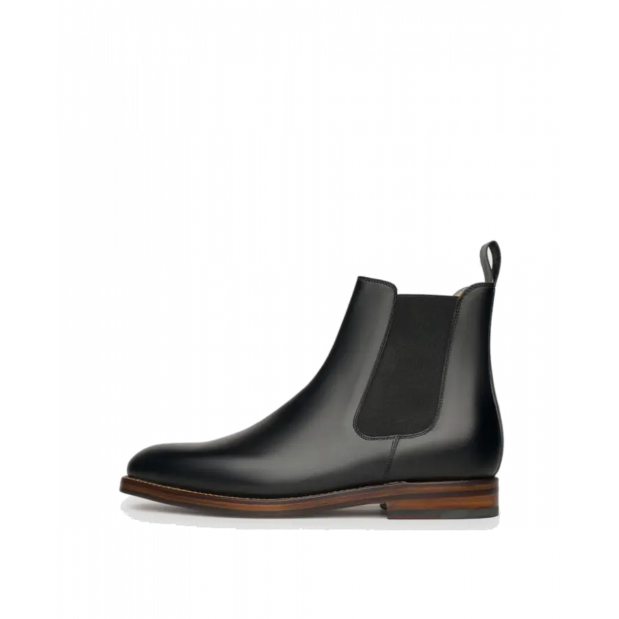 Heinrich Dinkelacker - Chelsea Boots LUZERN PLAIN BC Boxcalf - schwarz