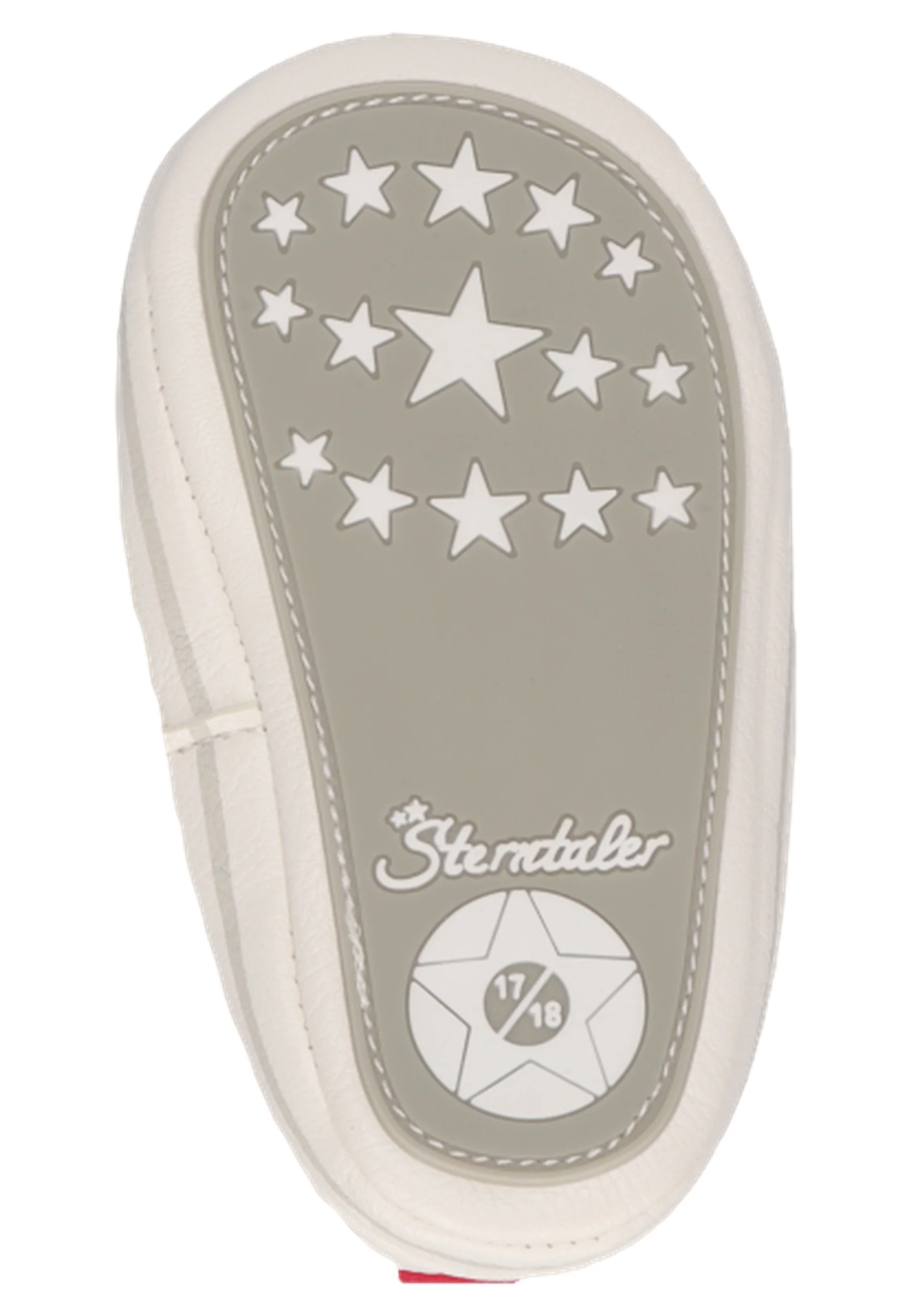 Babyschuh Uni mit elastischen Schnürsenkeln