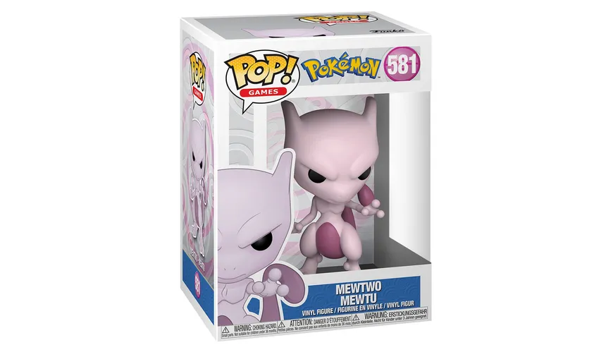Funko - POP! - Pokemon Mewtwo Mewtu Vinyl, Anime Figur