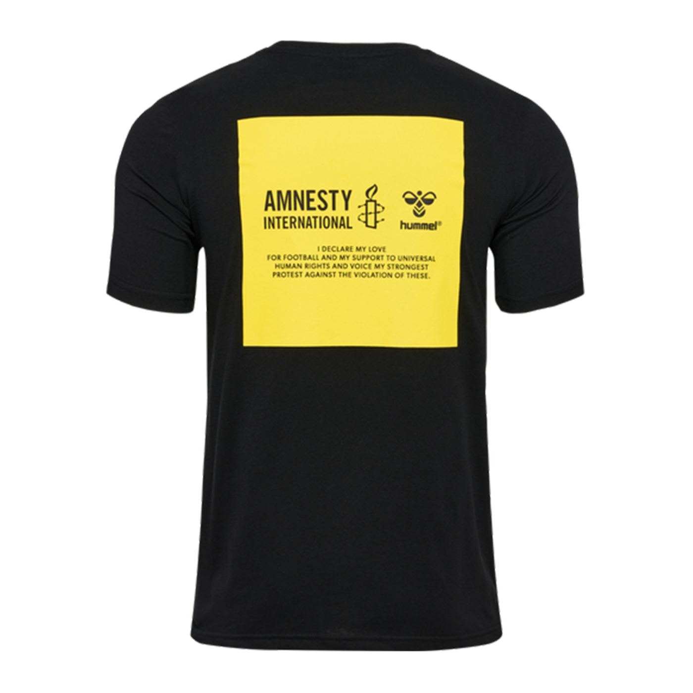 Hummel hmlAMNESTY Label T-Shirt Schwarz F2001