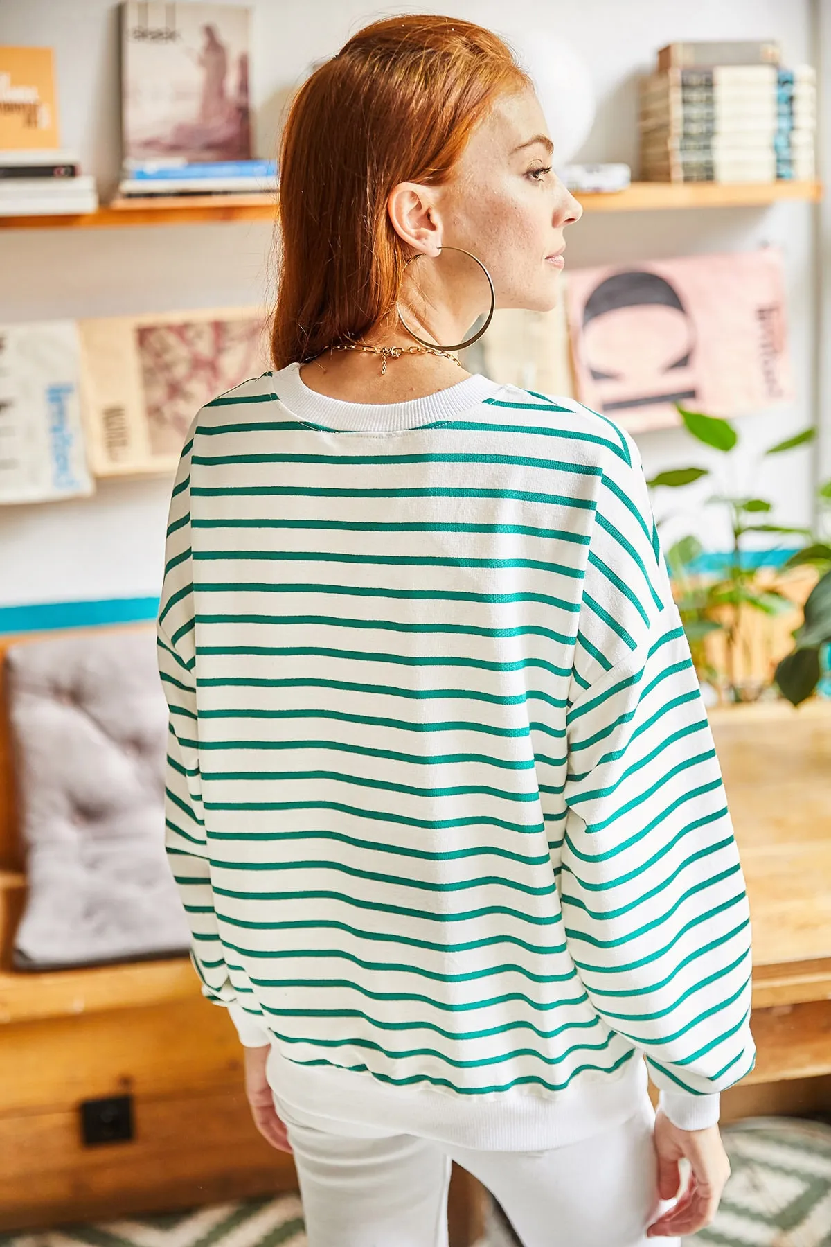 Olalook  Sweatshirt - Mehrfarbig - Oversized