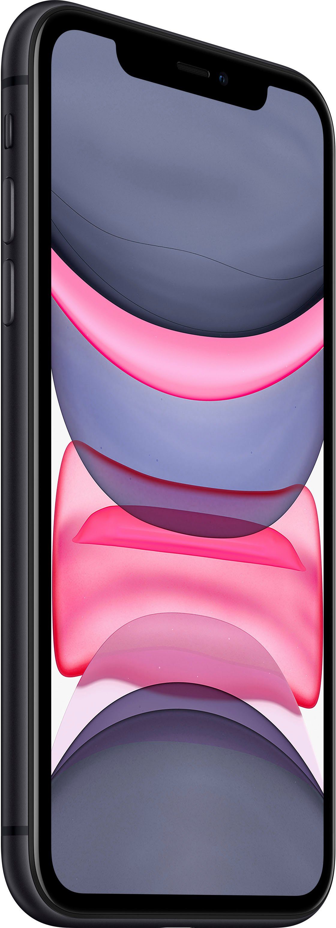 Apple iPhone 11 Smartphone (15,5 cm/6,1 Zoll, 128 GB Speicherplatz, 12 MP Kamera, ohne Strom-Adapter und Kopfhörer)