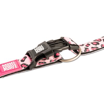 Max & Molly Smart ID Halsband Leopard Pink