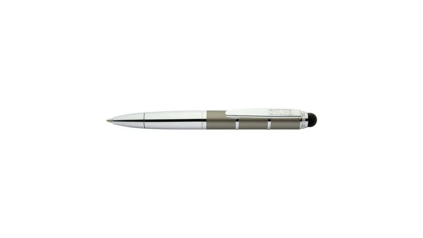 ONLINE Kugelschreiber Piccolo Stylus Metallic grau