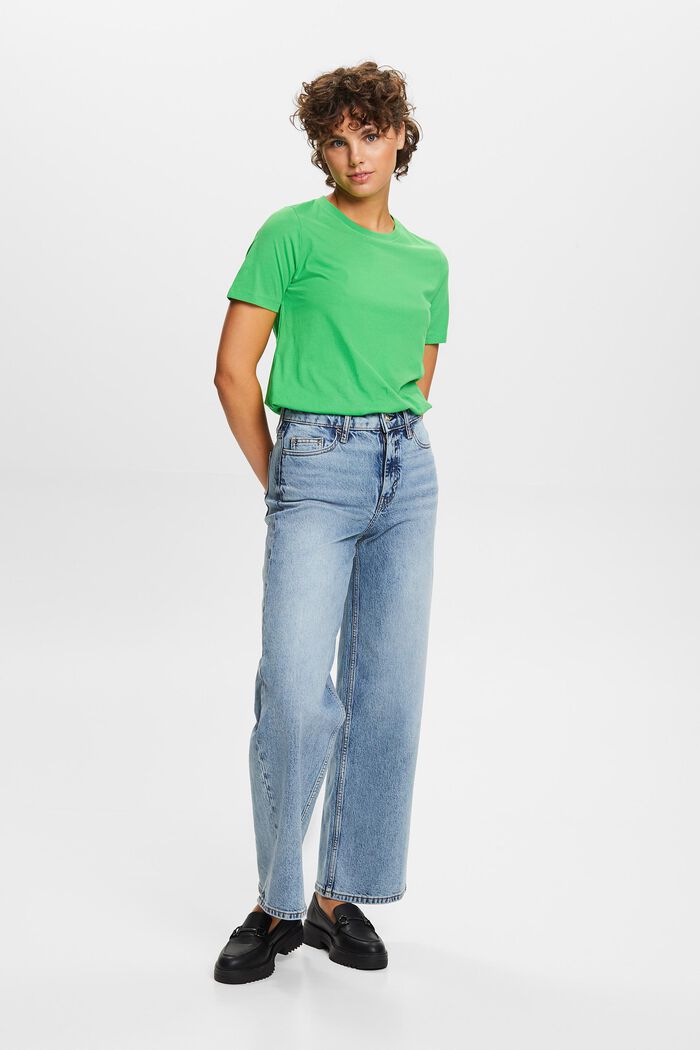 Retro-Jeans mit weitem Bein