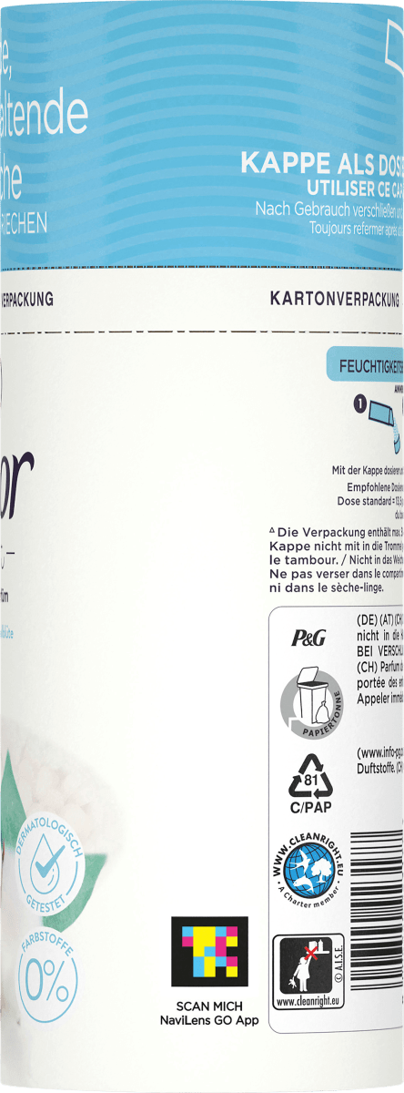 Wäscheparfüm Light Frische Baumwollblüte, 160 g