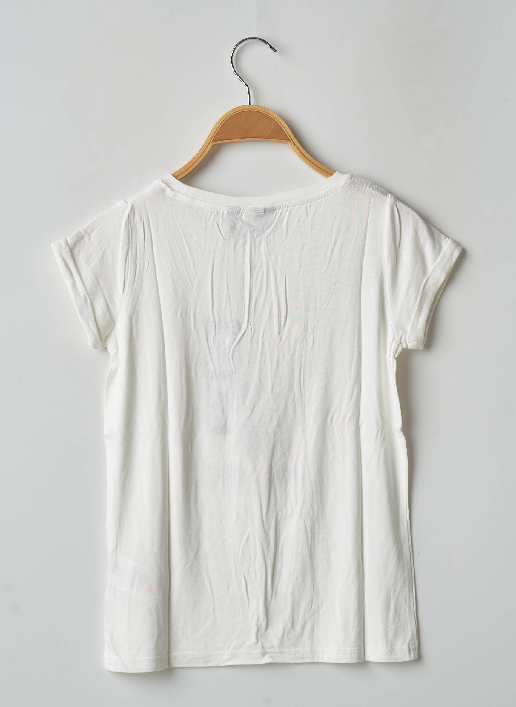 Beckaro Tshirts Fille couleur beige