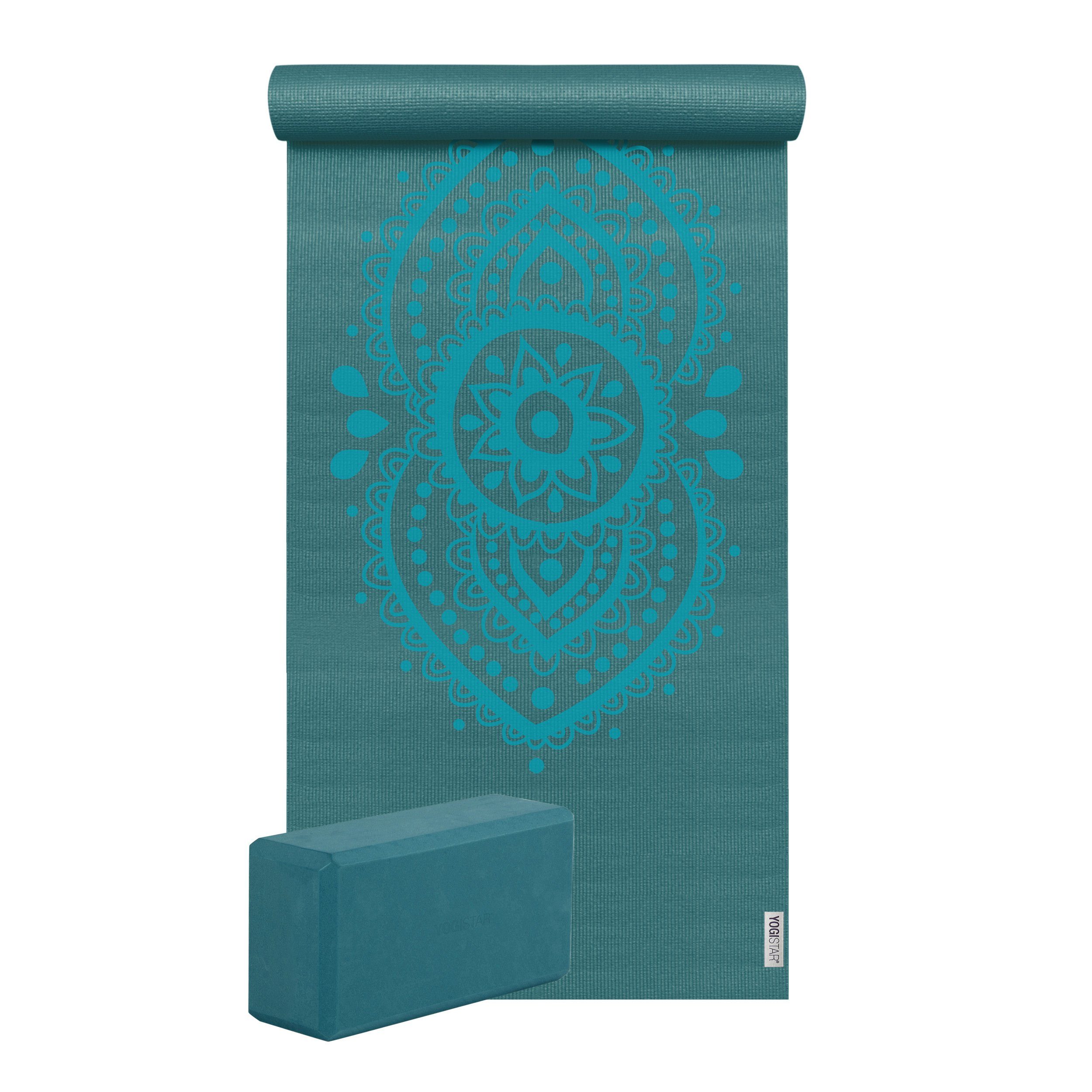 Yogistar Yogamatte Yoga Set Starter Ajna Chakra One (1-St., Set)