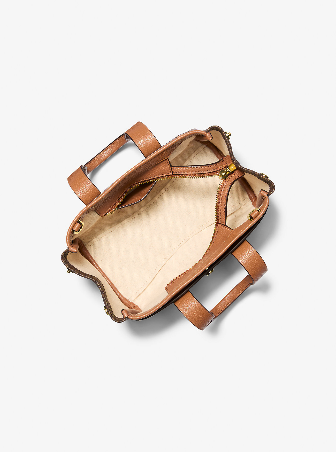Romee Extra-Small Signature Logo Crossbody Bag - BRN/ACORN