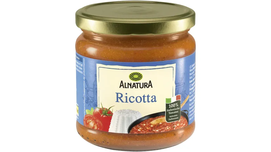Alnatura Bio Tomatensauce Ricotta 350 ml