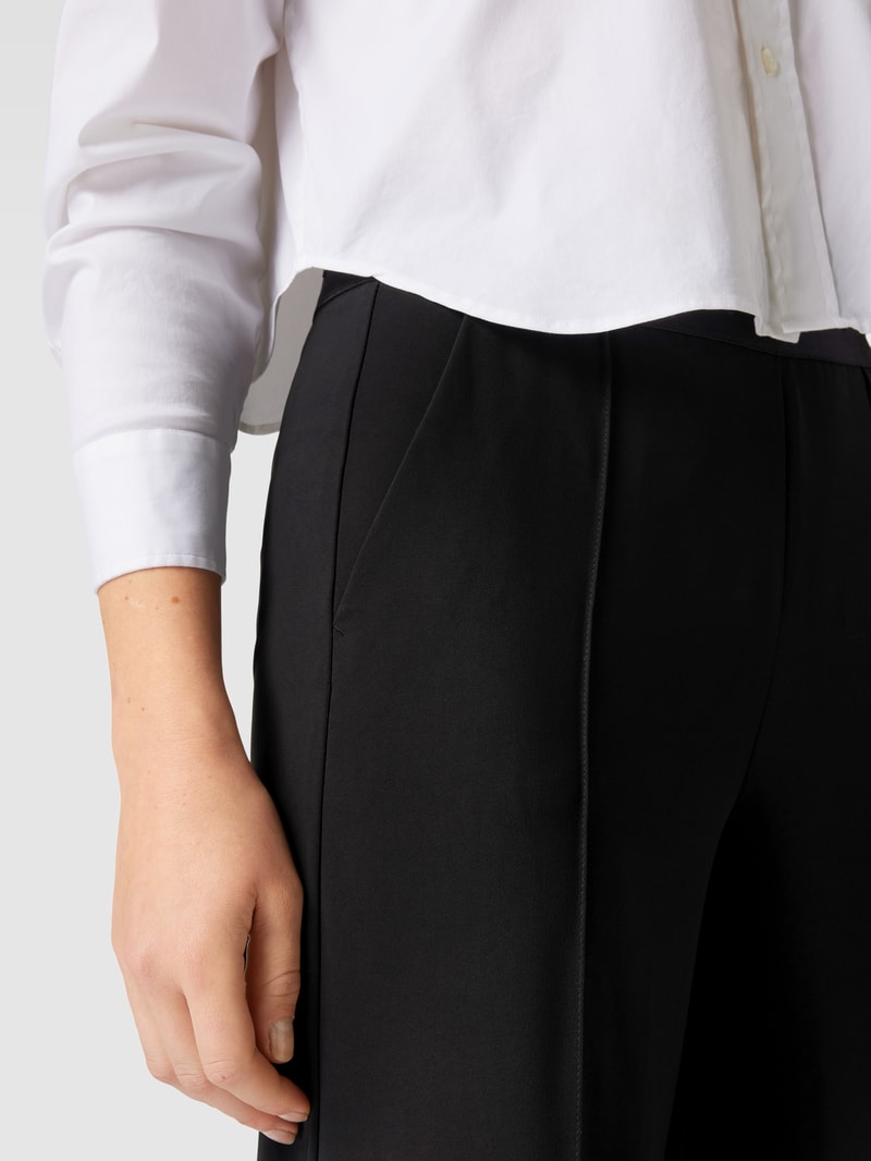 Hose mit elastischem Bund Modell 'Cameron' in schwarz