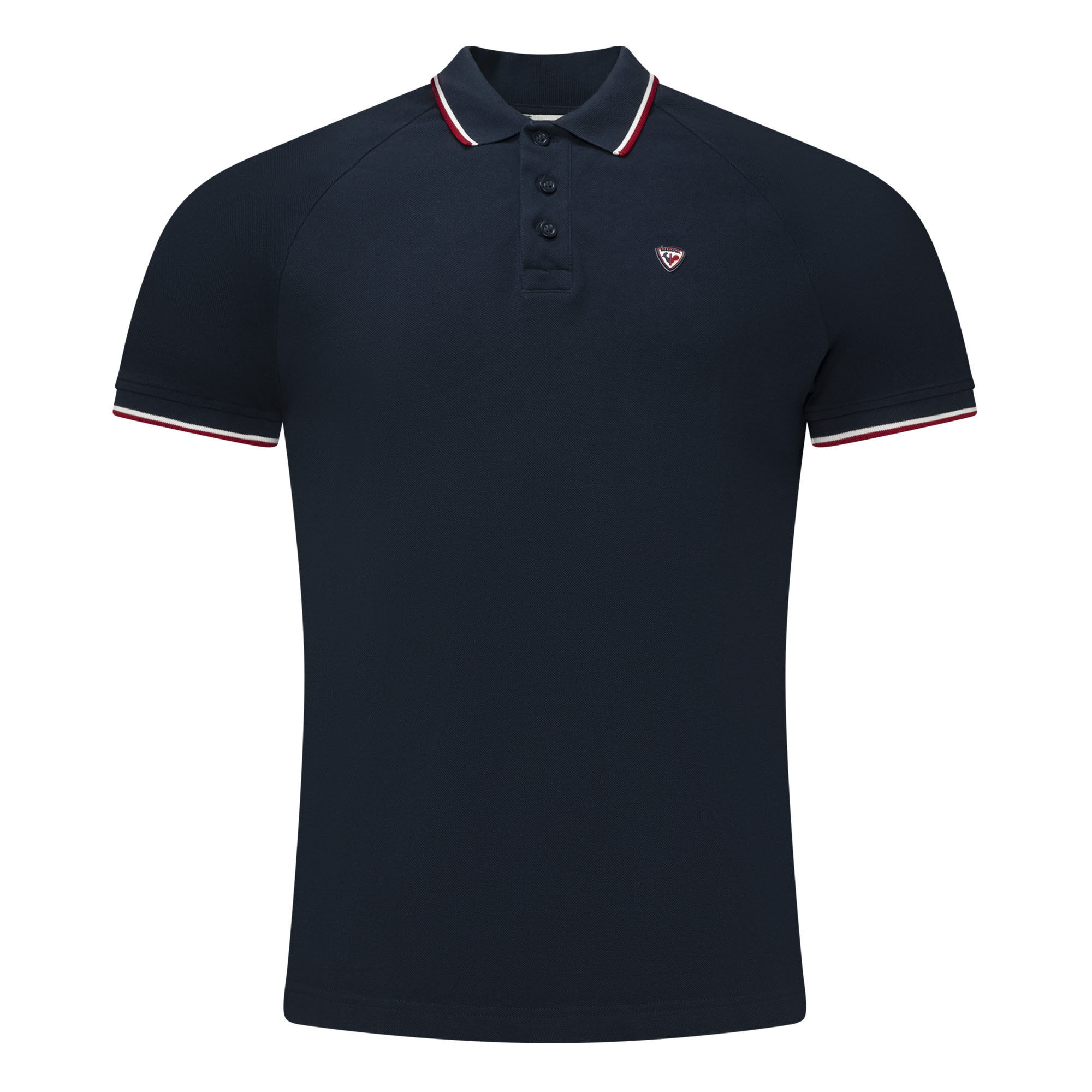 Polo logo à manches raglan homme
