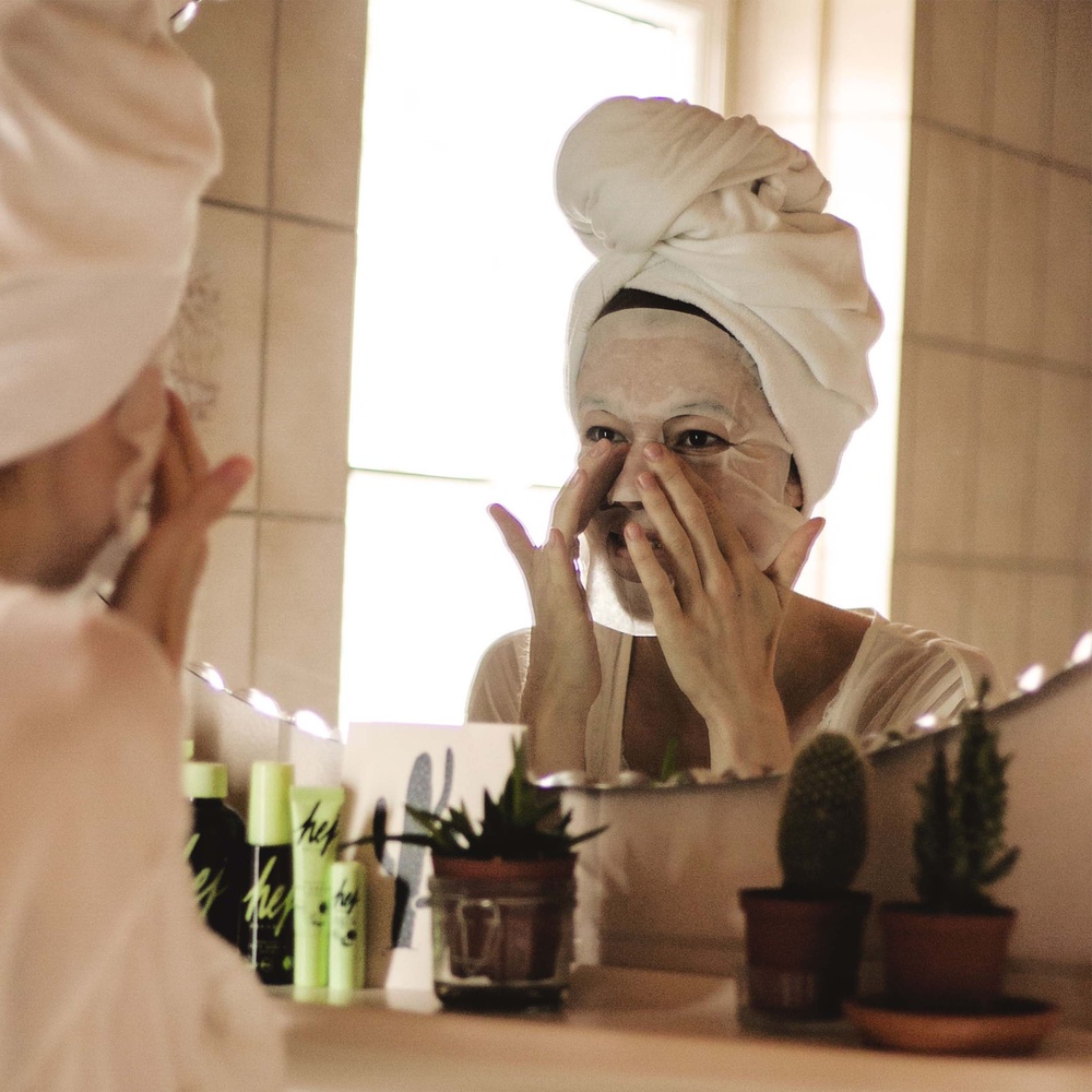hej organic THE RELAXER SHEET MASK Masque tissu