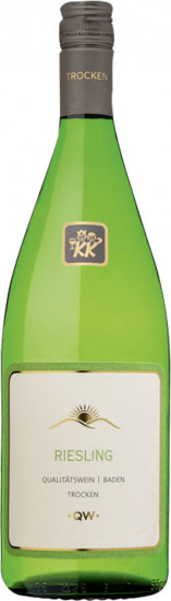 2021 Riesling Dt. QW *QW* trocken 1,0 L - Winzergenossenschaft Königschaffhausen-Kiechlinsbergen