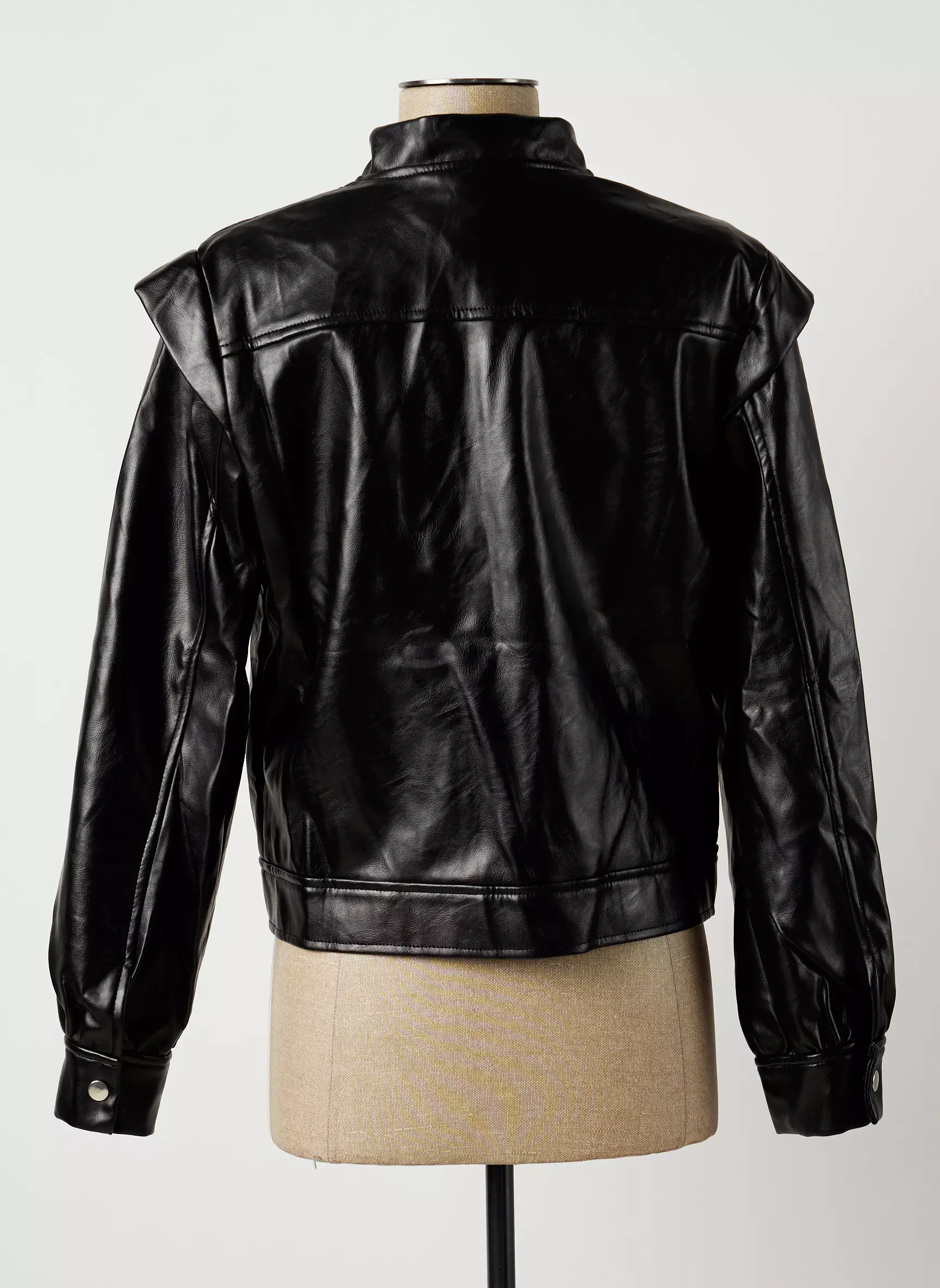 Jubylee Vestesimilicuir Femme couleur noir