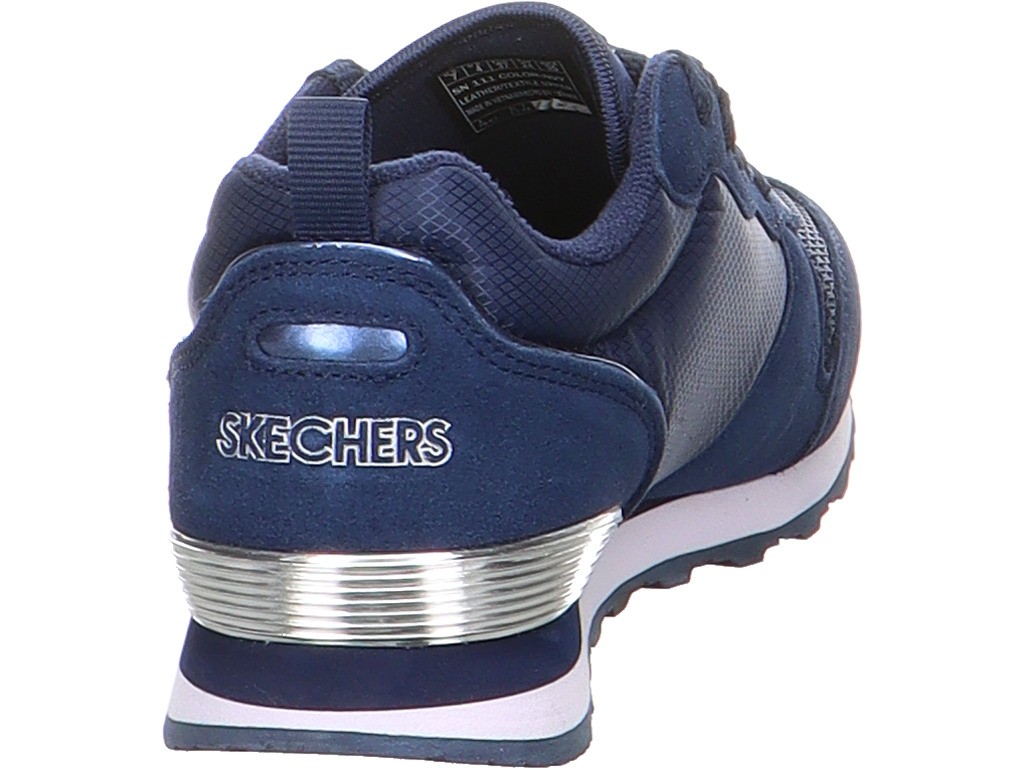 SKECHERS Sportliche Slipper blau