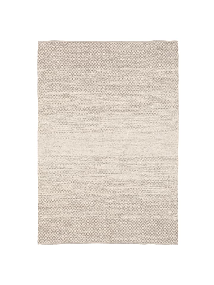 Pergamon Baumwolle Natur Kelim Teppich Sandy Meliert in Grijs günstig kaufen