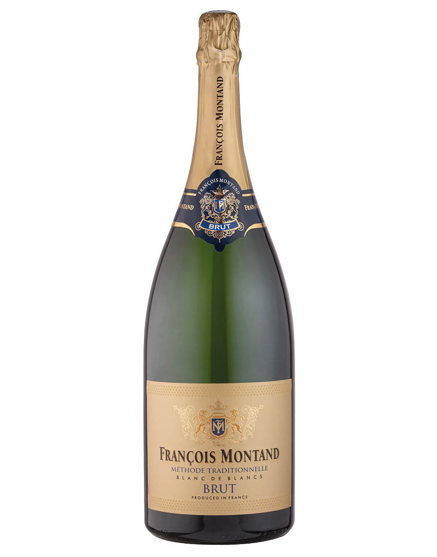 Vin Mousseux de Qualité Méthode Traditionnelle Brut François Montand Magnum 1,5 ℓ