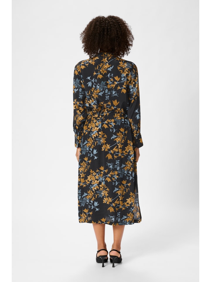 Kaffe Kleid KAmilana in Black deep günstig kaufen
