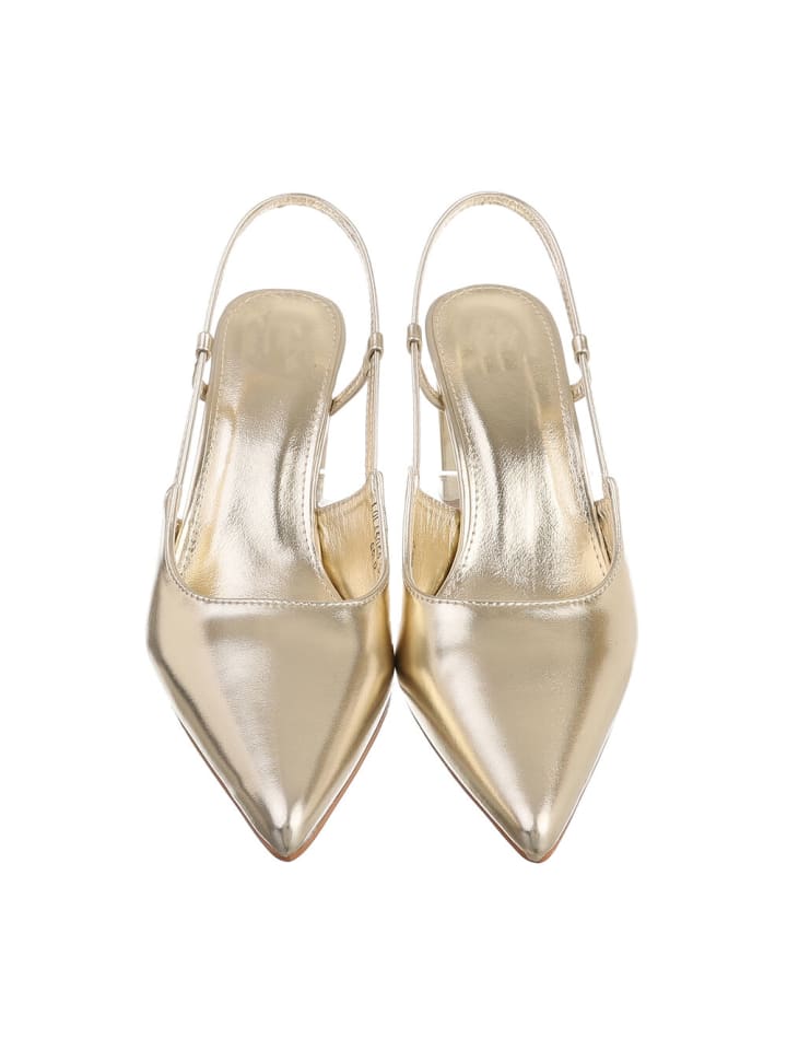Ital-Design Pump in Gold günstig kaufen