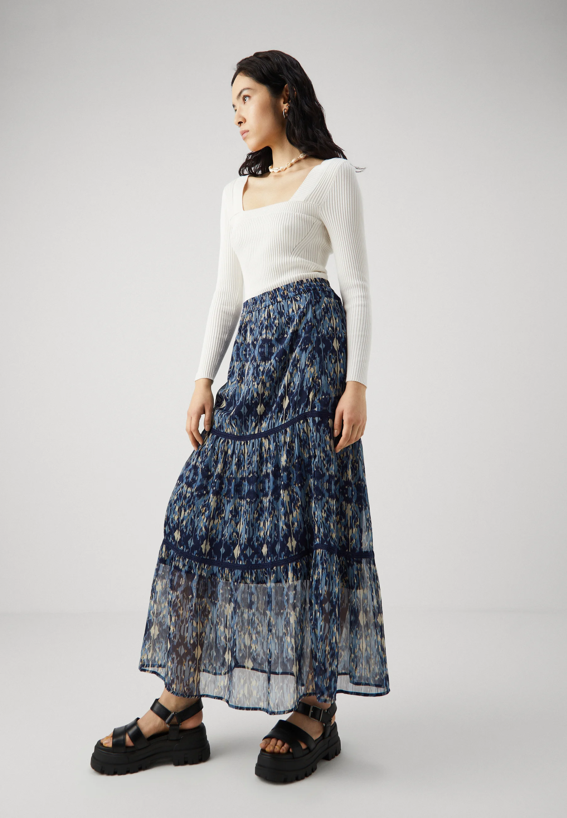 FALDA ONLY Tall ONLVIVA LIFE - Falda larga