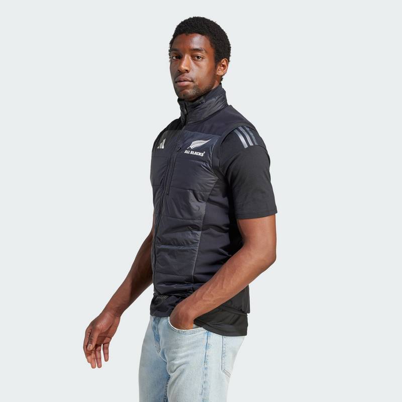 adidas All Blacks Rugby Filled Weste Steppweste Herren