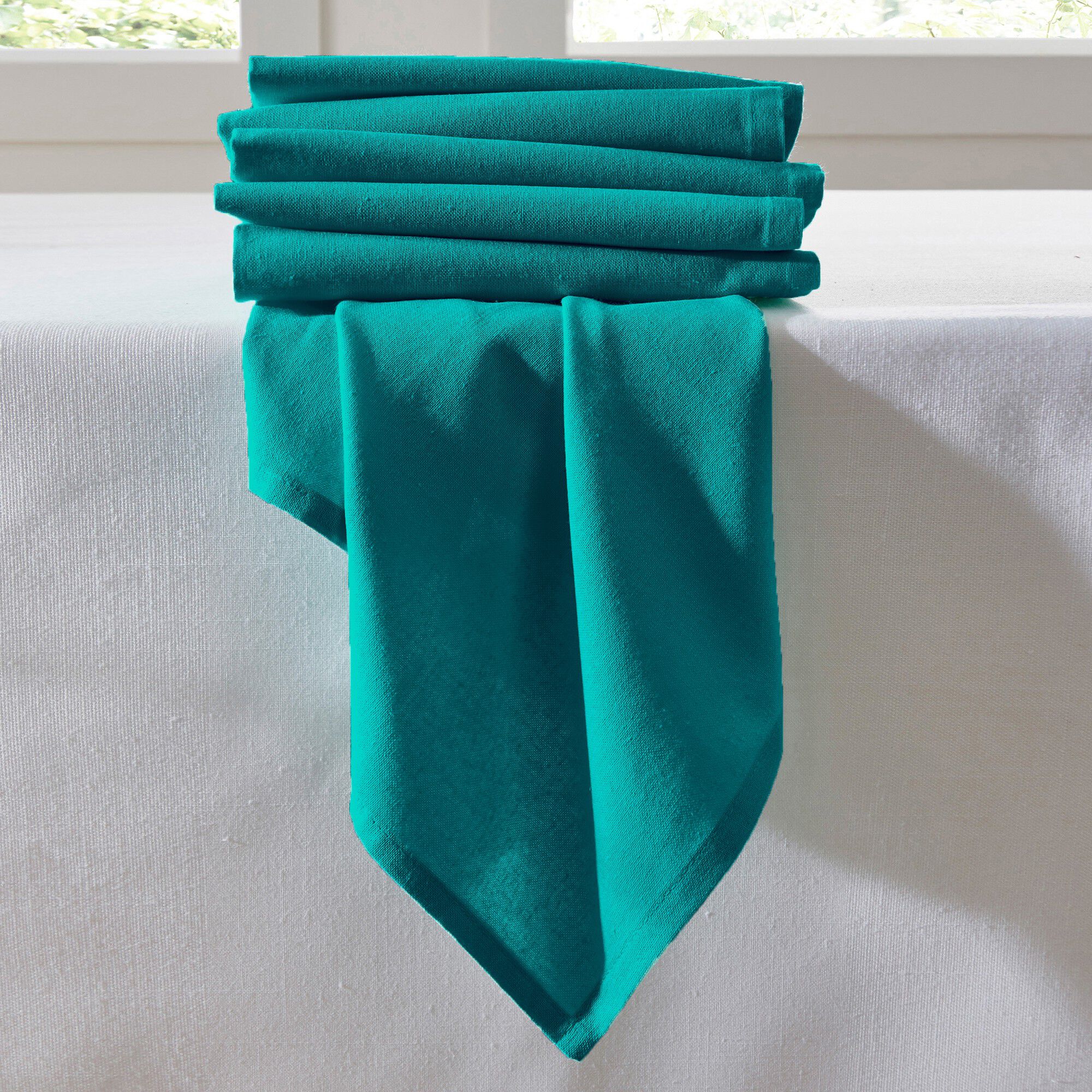 Serviette de table unie