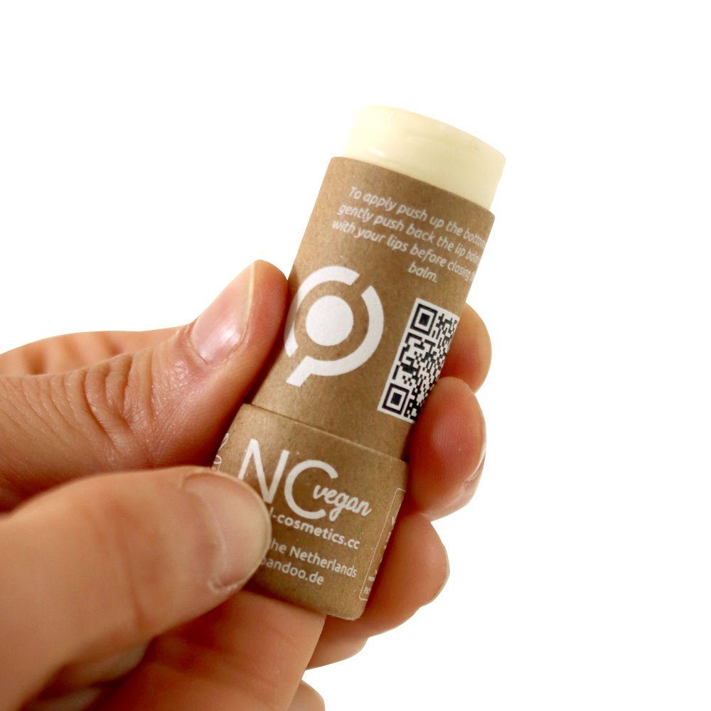 pandoo Lippenpflegestift Lip Balm, Bare, vegan & plastikfrei