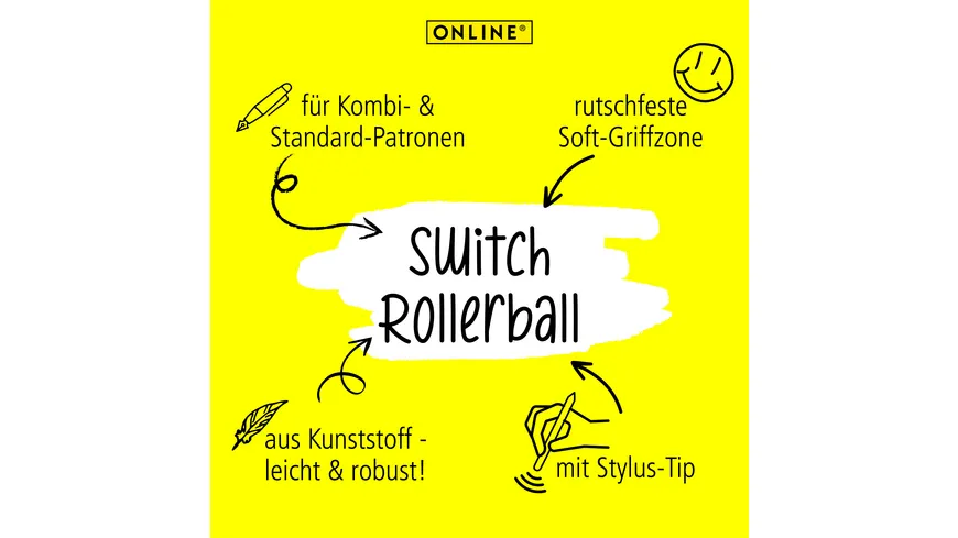 ONLINE Rollerball Switch Rosegold