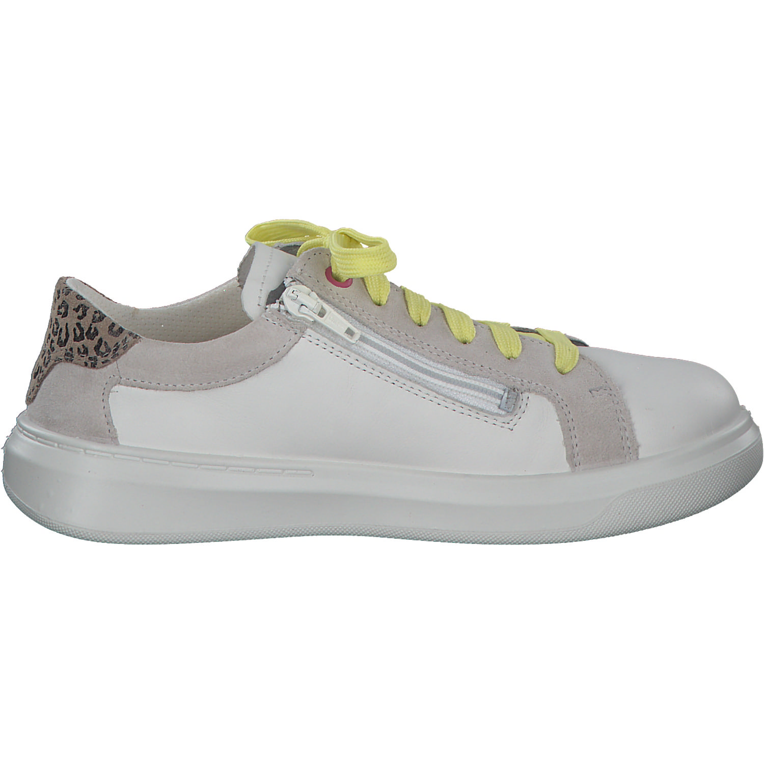 Superfit COSMO 06461, Sneakers Low, Kinder, Weiß/Gelb