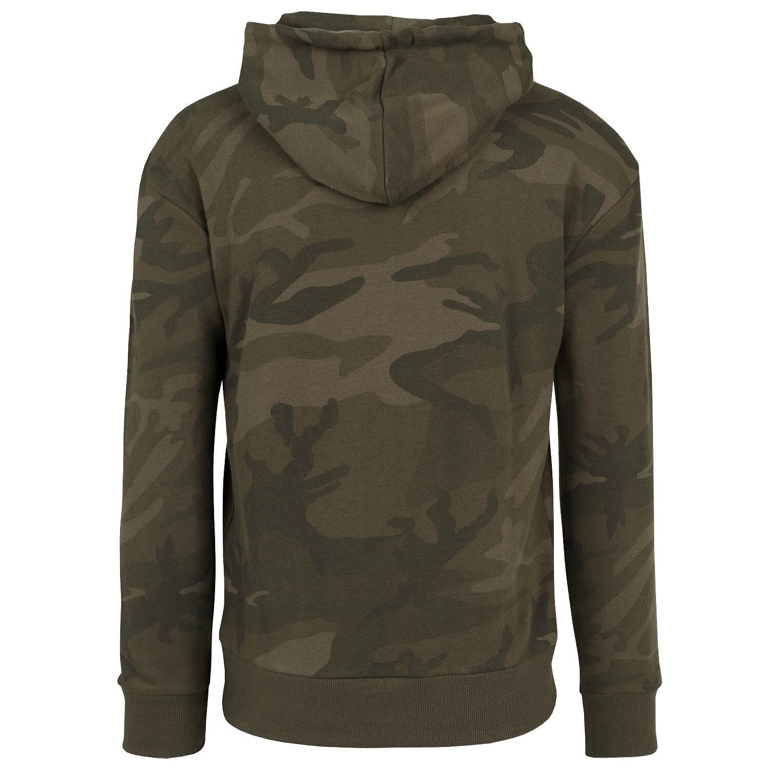 Kapuzenpullover High Neck Camo Hoody
