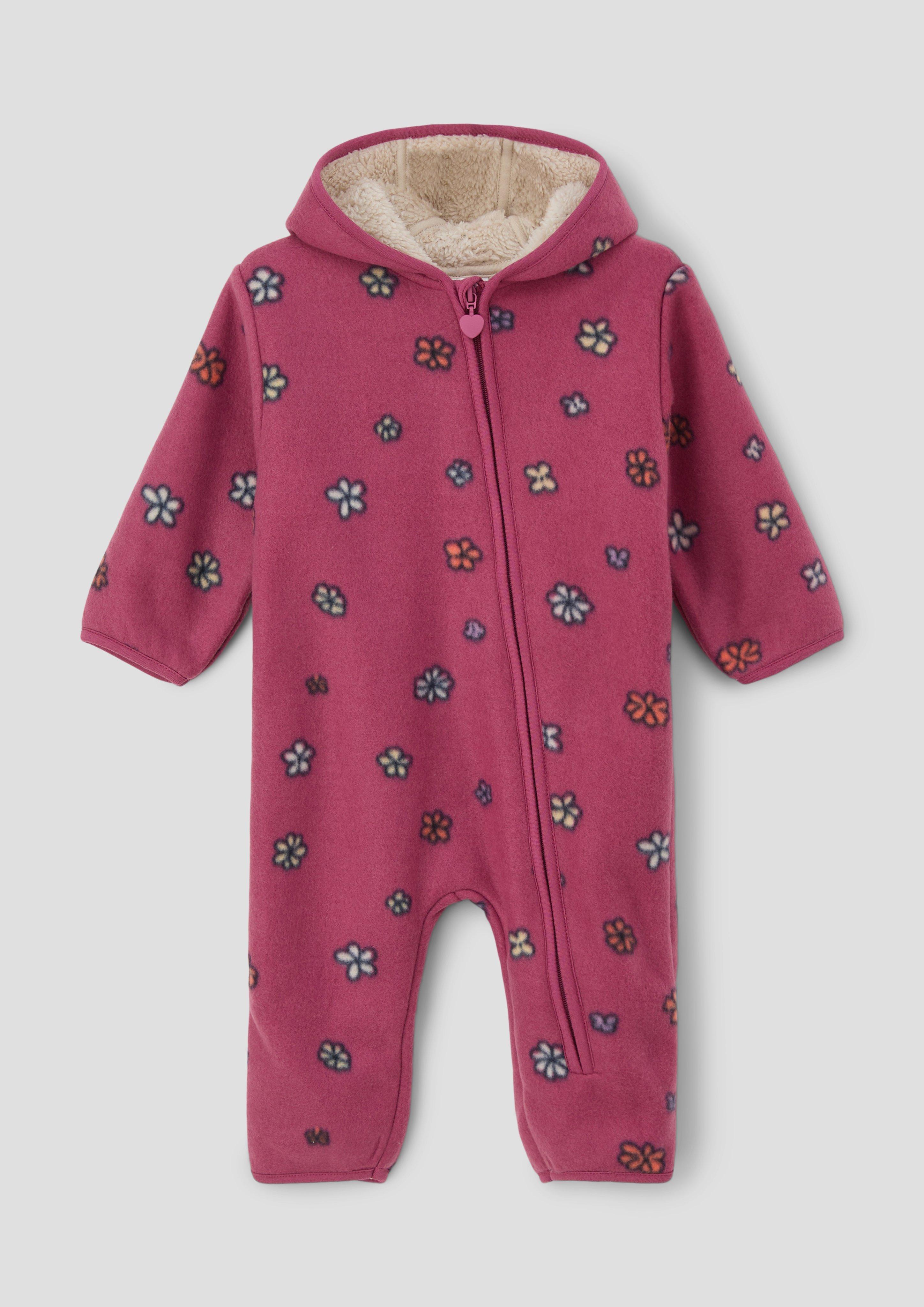 Fleece-Overall mit Teddyfutter  2134172-45A0