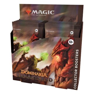 Magic the Gathering: Dominaria Remastered Collector's Booster Display (12) (EN)